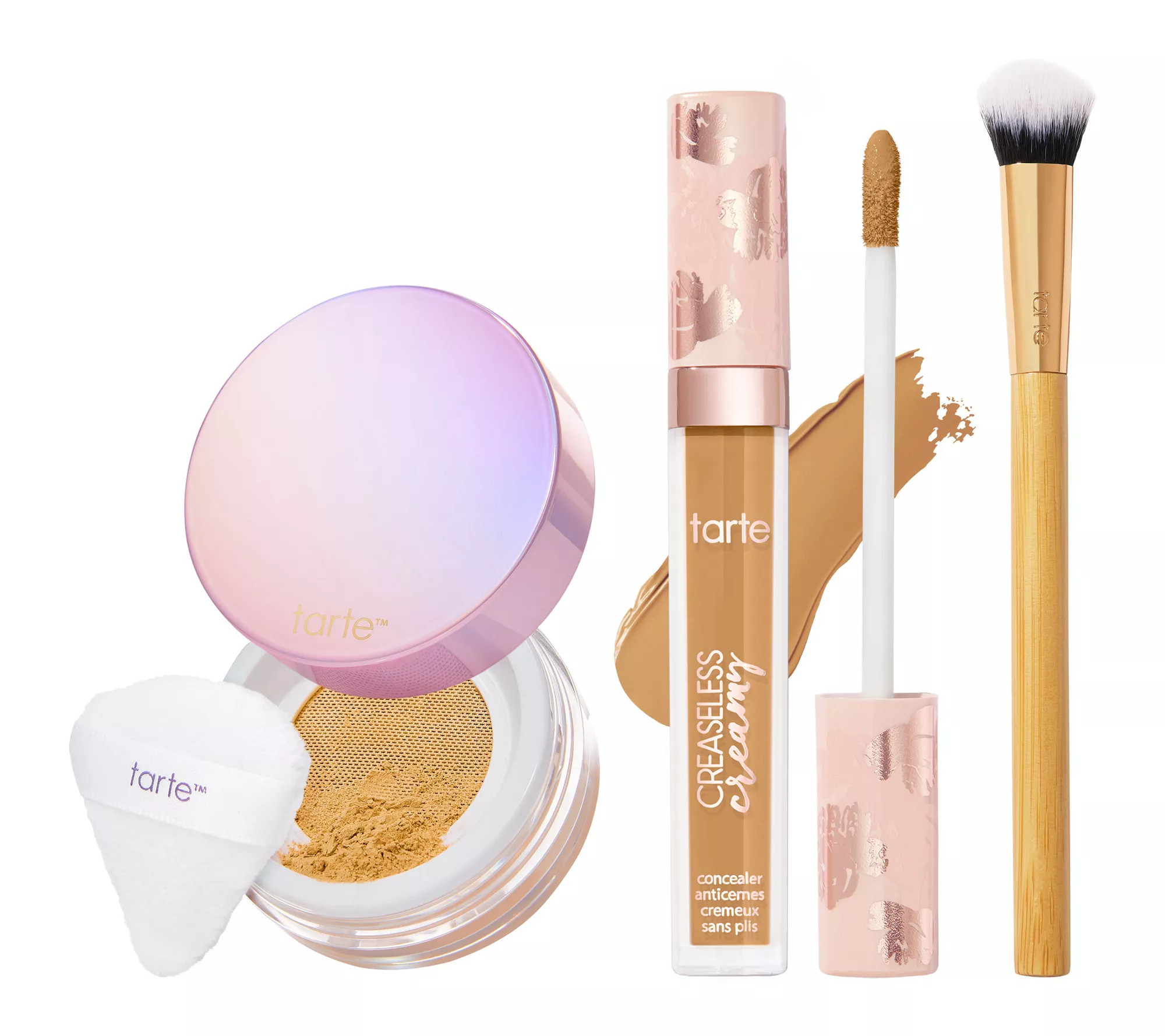 tarte creaseless & smooth complexion trio | QVC