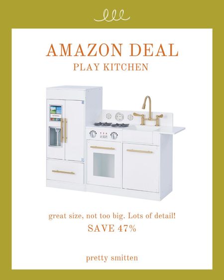 The cutest play kitchen included in the Amazon Prime Day! We had this exact one for years and it’s so great. We left it behind in our move and I’m thinking of getting it again for Emery! Great Christmas present. 

#LTKfamily #LTKxPrime #LTKkids