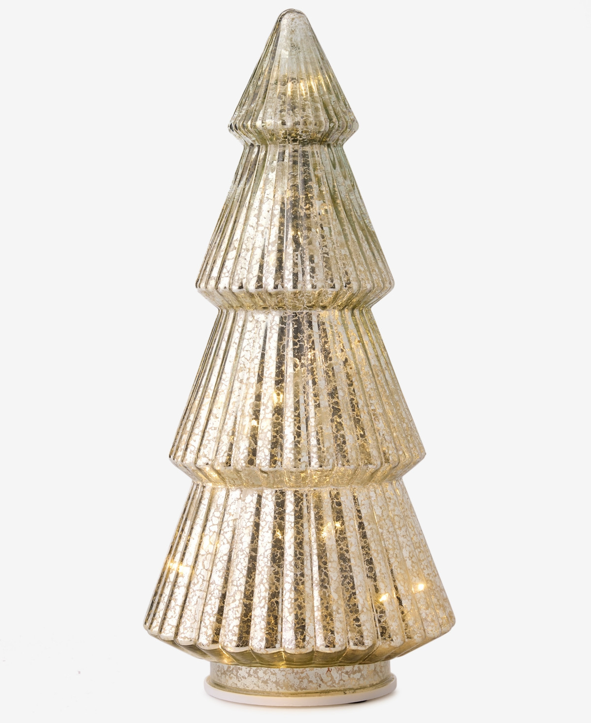 Holiday Lane Opulence Light-Up Gold Glass Tree, Macy's Exclusive | Macy's