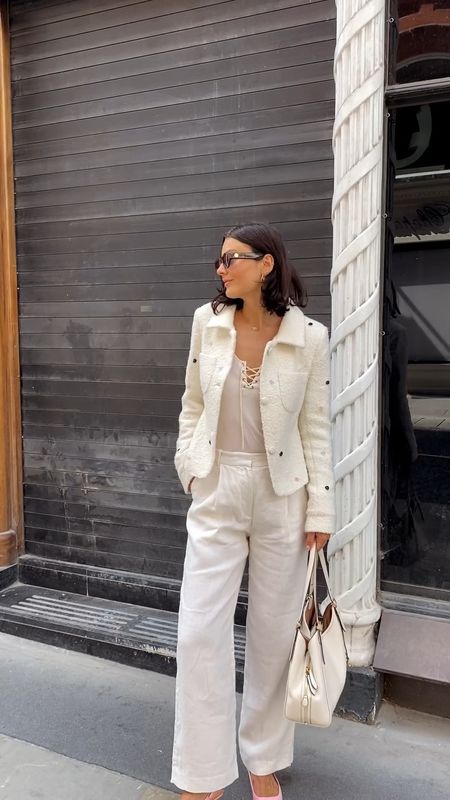 You can’t go wrong with a total white look 

#LTKeurope #LTKSeasonal #LTKstyletip