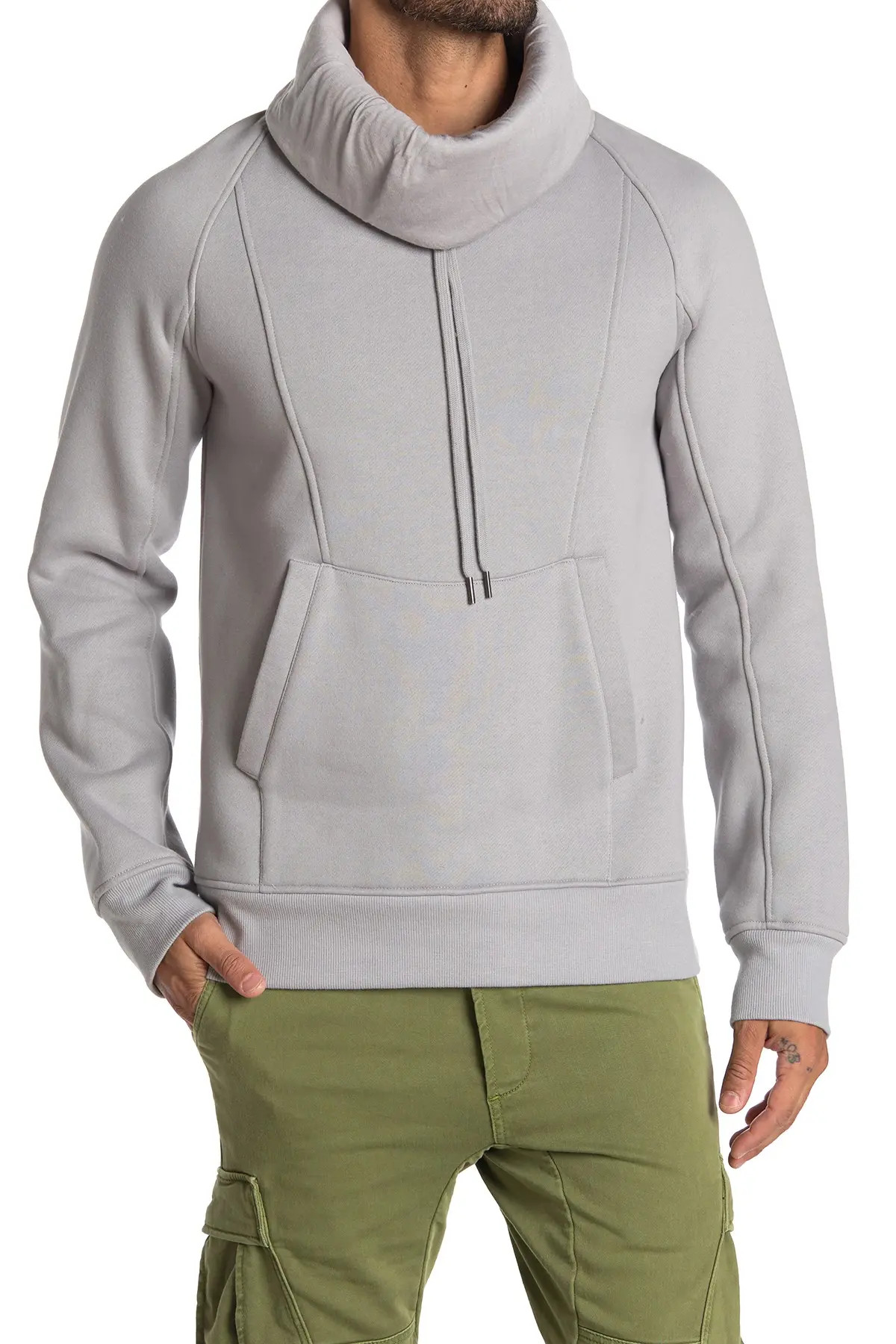 Helmut Lang Brushed French Terry Cowl Neck Hoodie at Nordstrom Rack | Nordstrom Rack