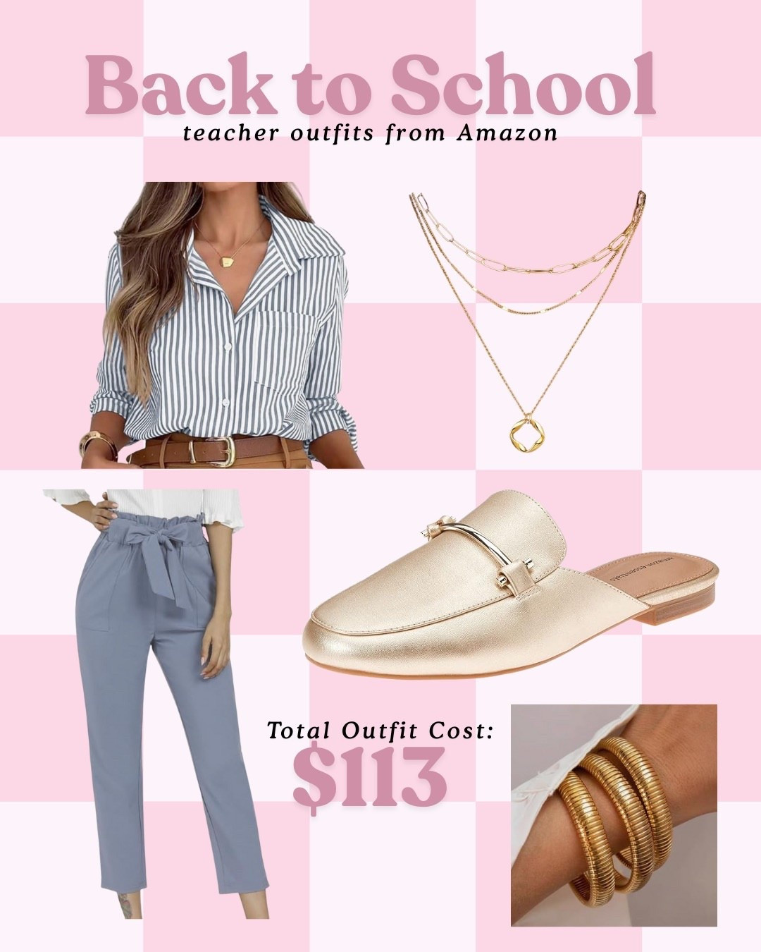 First day vibes on a budget ✏️🍎 This affordable teacher style from Amazon is classroom-ready, comfy, and totally workwear-worthy. Perfect for back to school, budget friendly style, and teacher fashion inspo—all in one! Whether you need a casual teacher outfit or wardrobe staples for the year, these Amazon finds prove you can look cute and put-together without spending big. 📚☕

#LTKMidsize #LTKWorkwear #LTKStyleTip