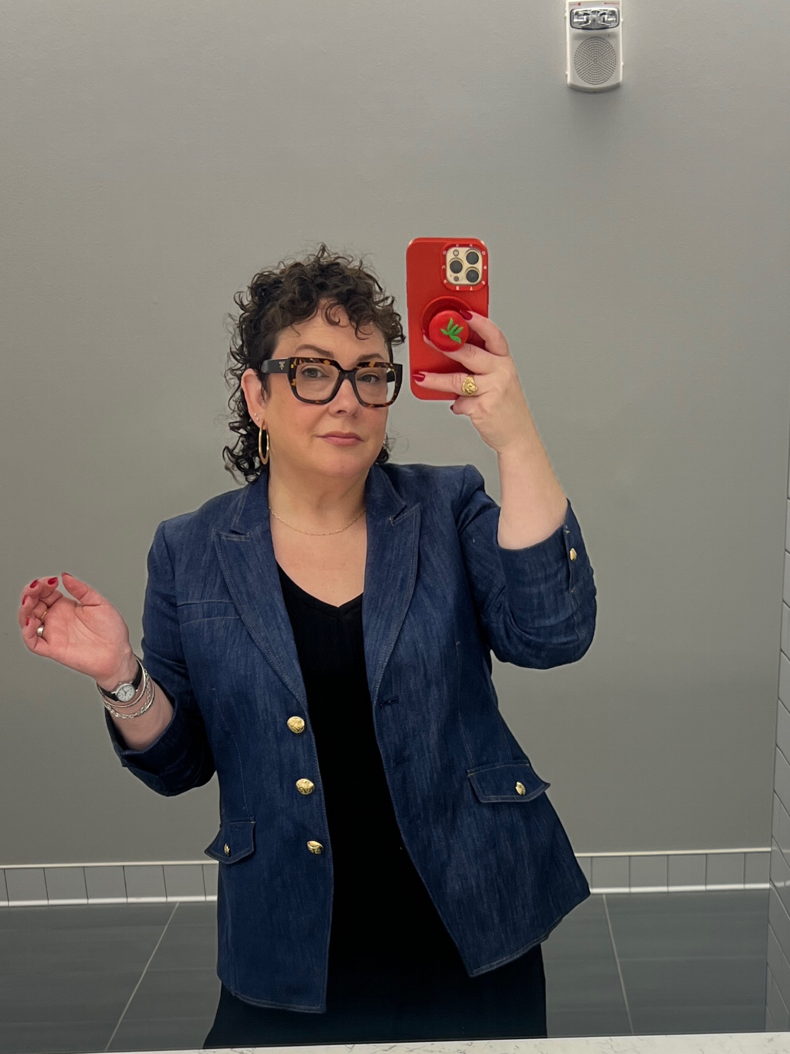 This @talbotsofficial denim vest is so nice and fits perfectly without any tailoring. I’m wearing 16 petite in the blazer. I also got the matching pants and vest! Linking to all the pieces (if in doubt size down with the pants, TTS for the rest of the pieces) 

#LTKMidsize #LTKOver40 #LTKPetite