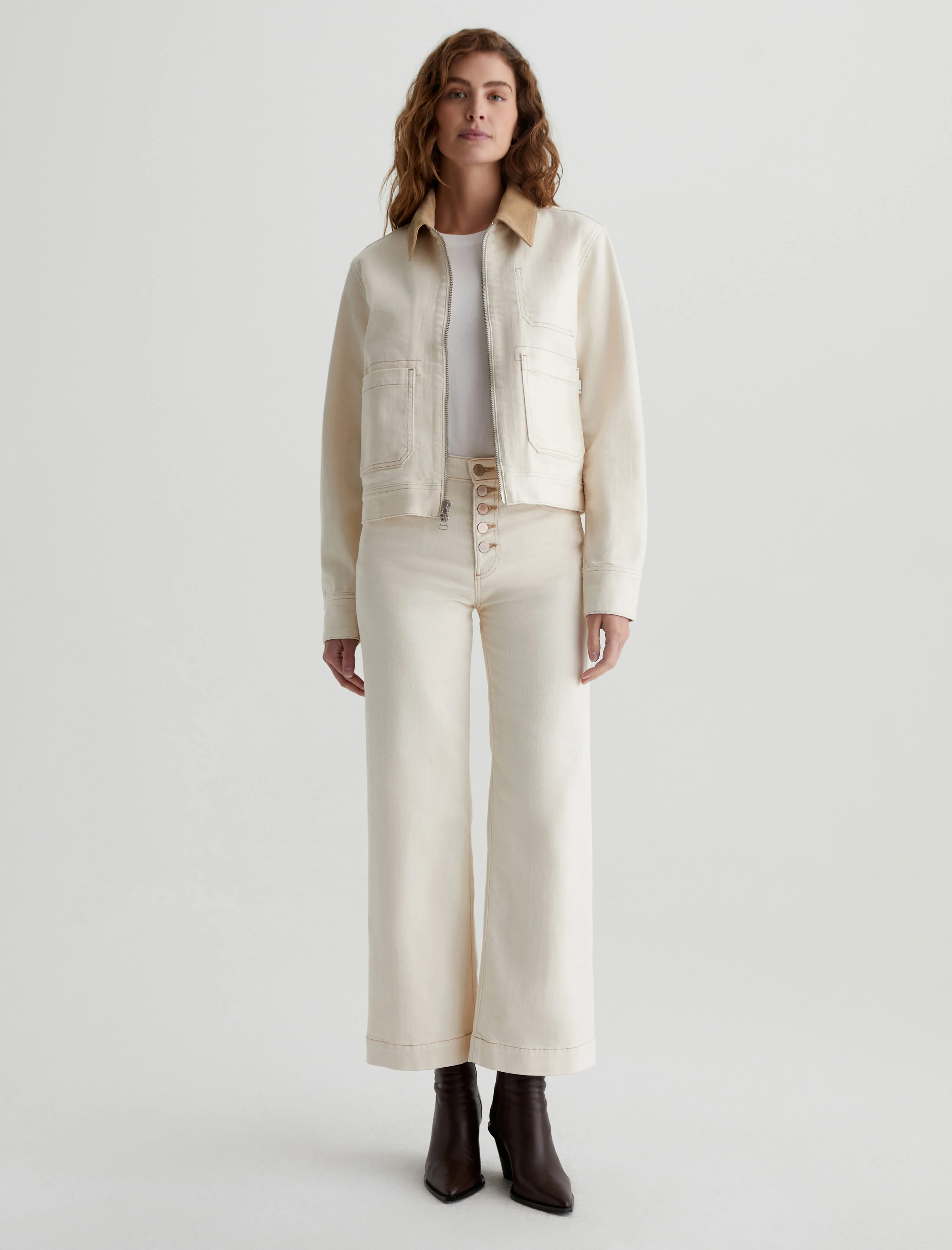 Saige Wide Leg Crop | AG Jeans