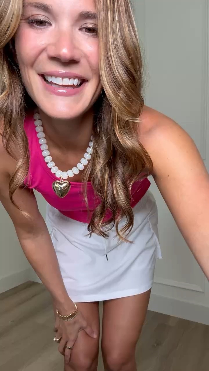 The bright pink tank with this white athletic skort is such a fun summer combination. The drawstring waist keeps the fit comfortable, and the skirt length works well on my 6’ frame for walks, errands, or a casual active day.

Wearing size L skirt

White athletic skort, pink workout tank, tall girl activewear, summer athleisure, tennis outfit, walking outfit, sporty summer style, tall friendly skort, casual activewear, StangandCo

#LTKootd #LTKActive #LTKTravel