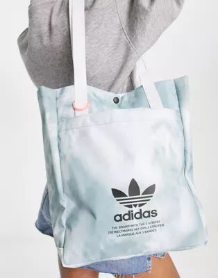 adidas Originals color wash simple tote in gray | ASOS (Global)