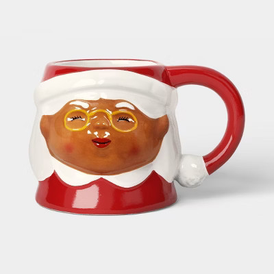 18oz Christmas Figural Mrs. Claus Mug - Wondershop™ | Target