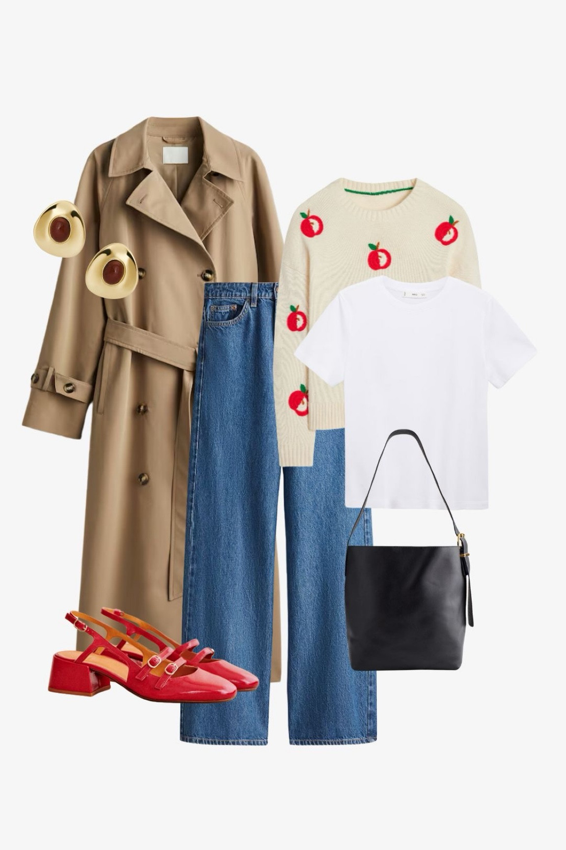 Chic and cute outfit idea ✨❤️