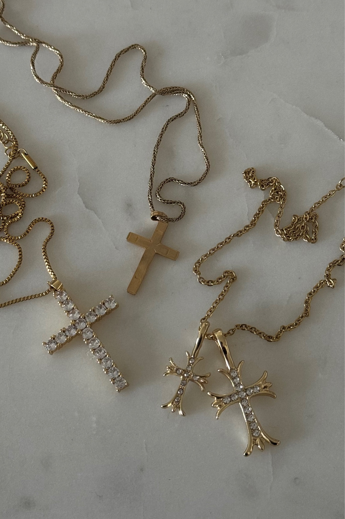Favorite cross necklaces ✨

#LTKfindsunder50