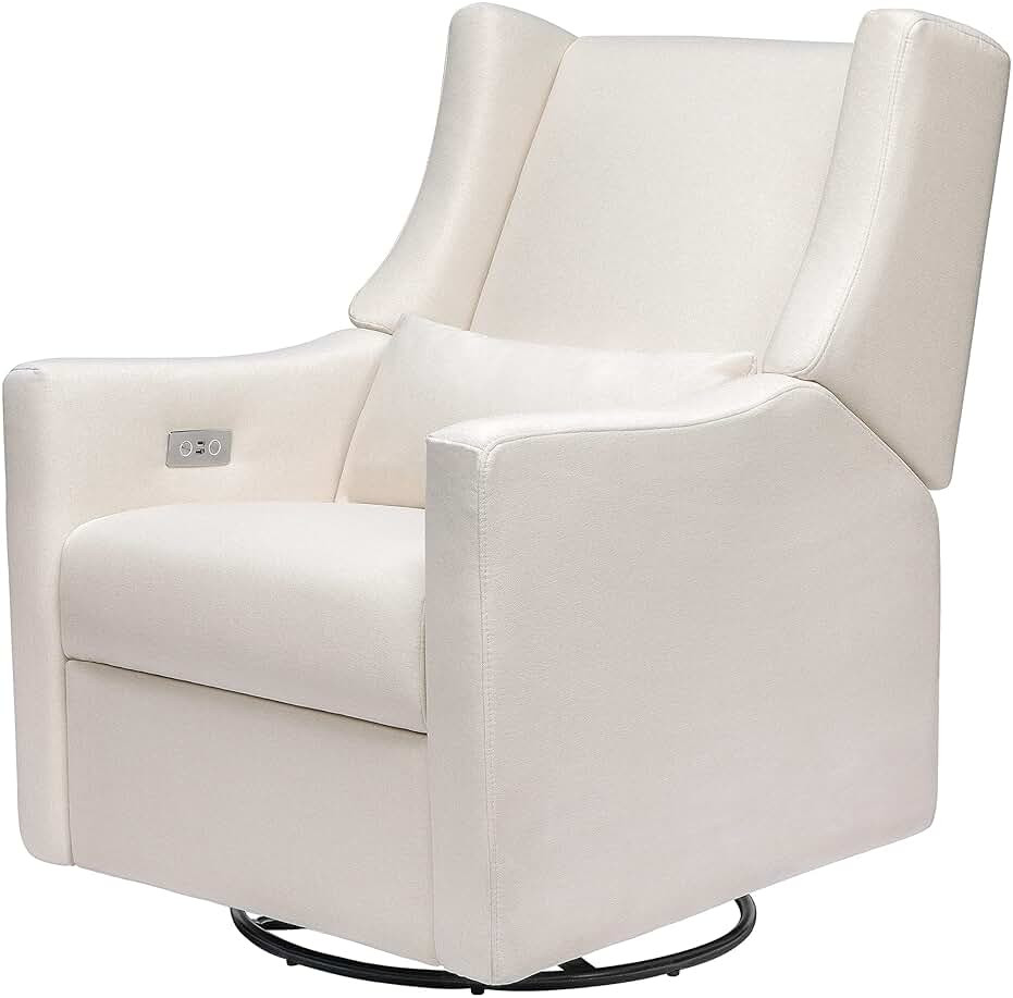 Kiwi Electronic Power Recliner and Swivel Glider with USB Port in Performance Cream Eco-Weave, Water Repellent & Stain Resistant, Greenguard Gold and CertiPUR-US Certified | Amazon (US)
