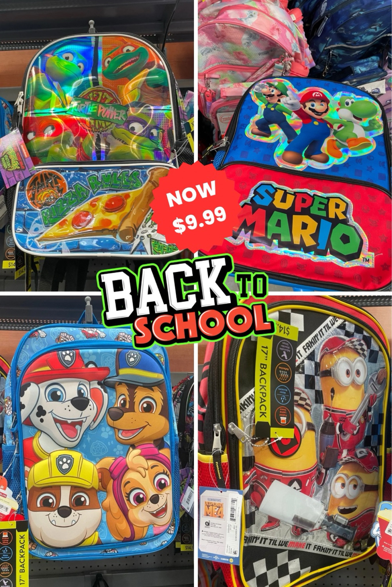 Save on boys’ character backpacks WAS $14.98 NOW 9.99 #backtoschool #boysstyle #walmartfinds #gradeschool

#LTKKids #LTKSaleAlert #LTKBacktoSchool