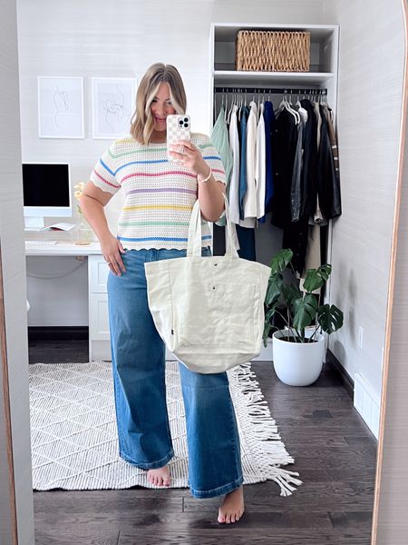  
@gap carries some of my fav denim – the fit is always great and I love how easy it is to find a style that works for all different body types! #ad #gapcanada #howyouweargap 

#LTKmidsize #LTKSpringSale #LTKSeasonal