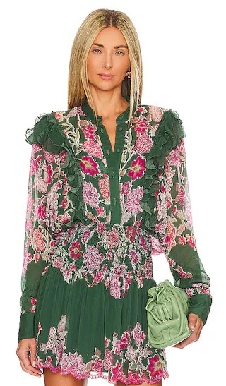 Shirt & Camisole in Pine Green | Revolve Clothing (Global)