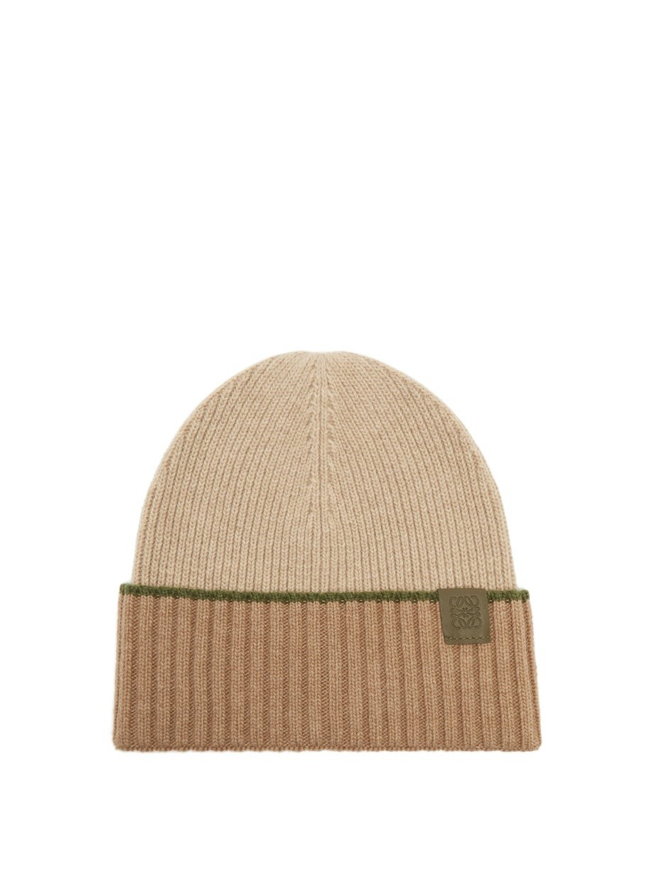 Anagram-patch wool beanie hat | LOEWE | Matches (UK)