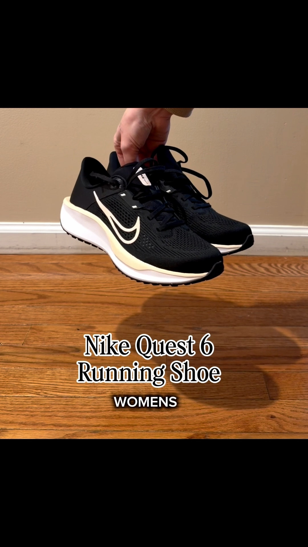 Broke in my new Nike Quest 6 running shoes tonight. LOVE them👟 

So comfortable, treadmill & outdoor approved, and true to size (I tend to have wide feet in sneakers and have no issue with these)
I got size 7.5 in color black | ice white

#LTKWomen #LTKShoes #NikeQuest6RunningShoe #NikeRunning #NikeSneakers #RunningShoe #RunningSneaker #BlackNikes #Sneakers #Nikes #BlackSneakers #Run #Fitness #WomensNikes #Workout #Nike

#LTKootd #LTKfitnessgoals #LTKActive