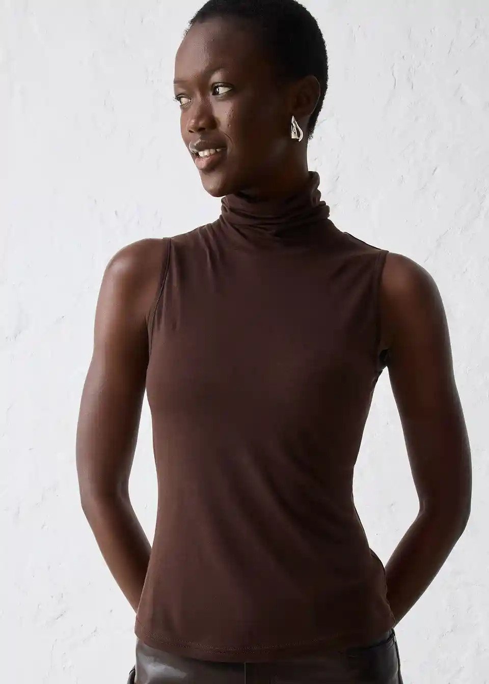 Shirttop aus weichem Woll-Mix | Bonprix DE