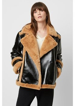 Filpa Faux Shearling Double Breasted Jacket | Coats Jackets | French Connection Usa | French Connection (US)