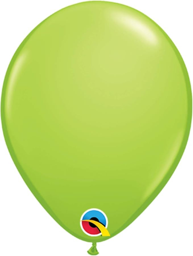 Qualatex 5" Lime Green Latex Balloons (100ct) | Amazon (US)