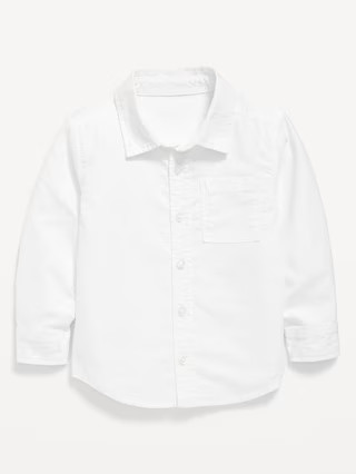 Long-Sleeve Oxford Shirt for Toddler Boys | Old Navy (US)