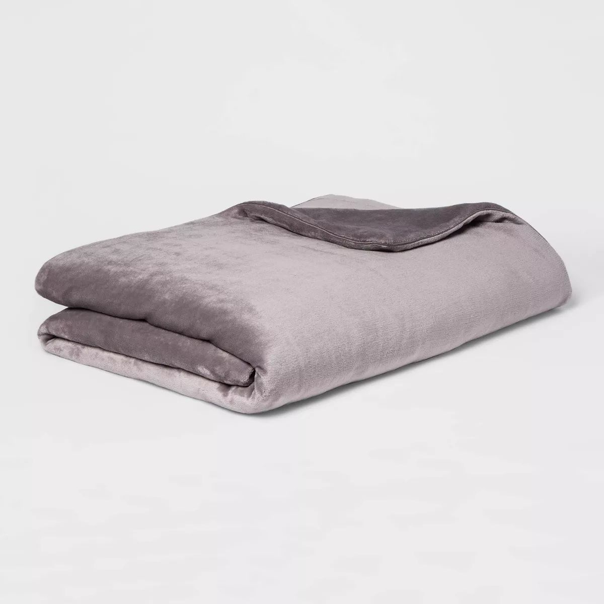 55"x80" Microplush Weighted Blanket with Removable Cover - Threshold™ | Target