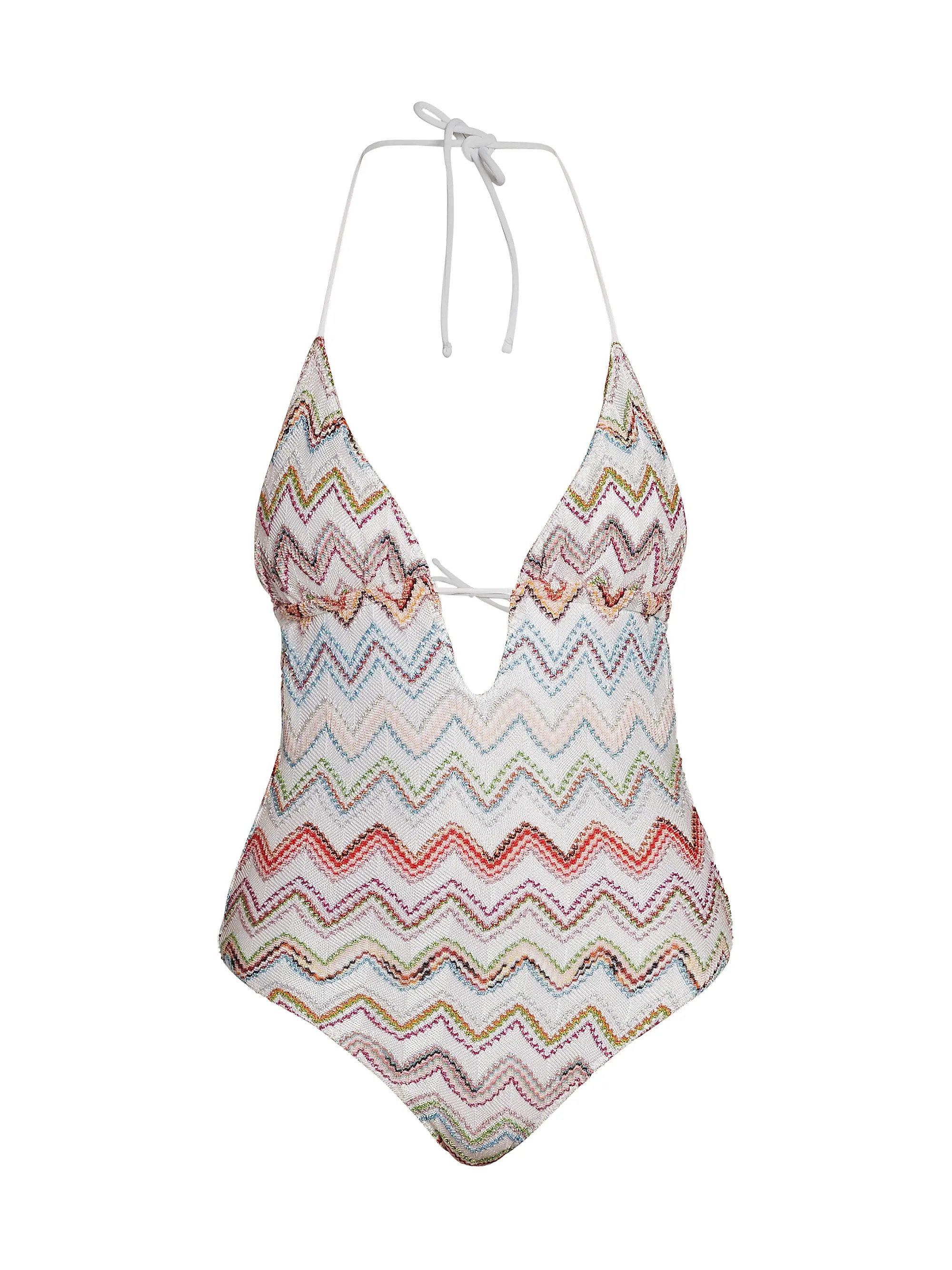 Missoni Textured Stripe One-Piece Swimsuit | Saks Fifth Avenue | Saks Fifth Avenue