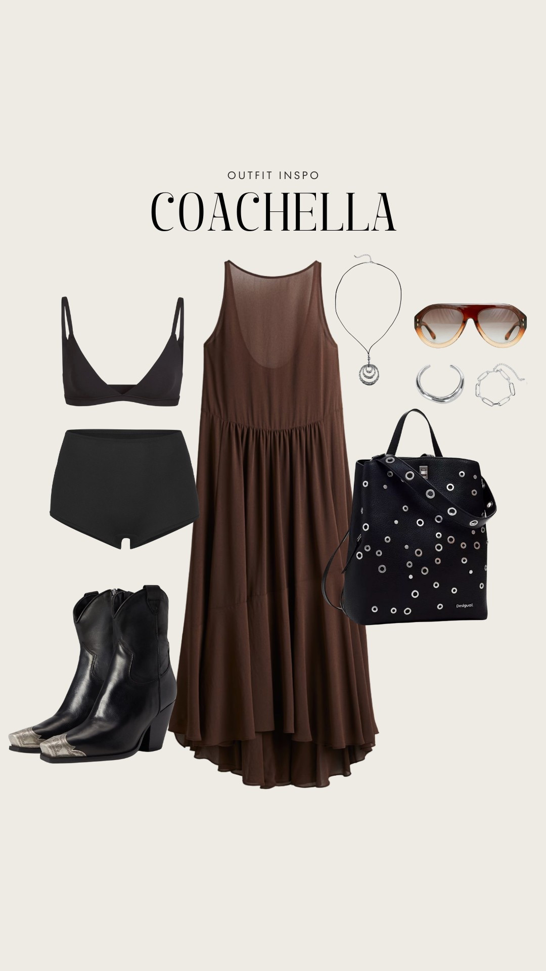 Coachella outfit Inspo 🤎✨

Festival wear. Coachella outfits. Stagecoach outfits. Vacation outfits. Resort wear. 

#LTKStyleTip #LTKFestival #LTKSeasonal