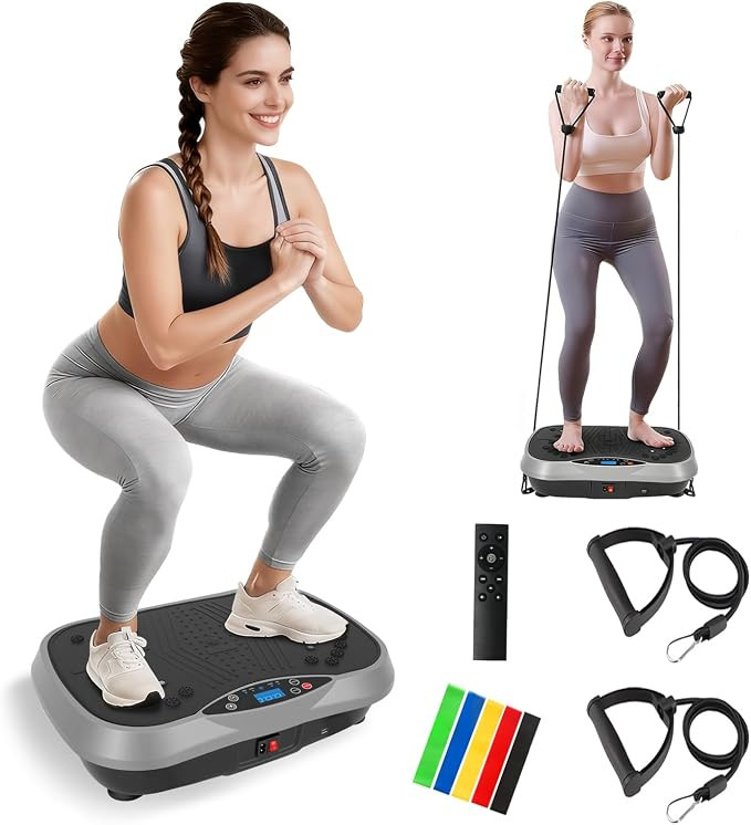 Vibration Plate Exercise Machine for Whole Body Lymphatic Drainage | Amazon (US)