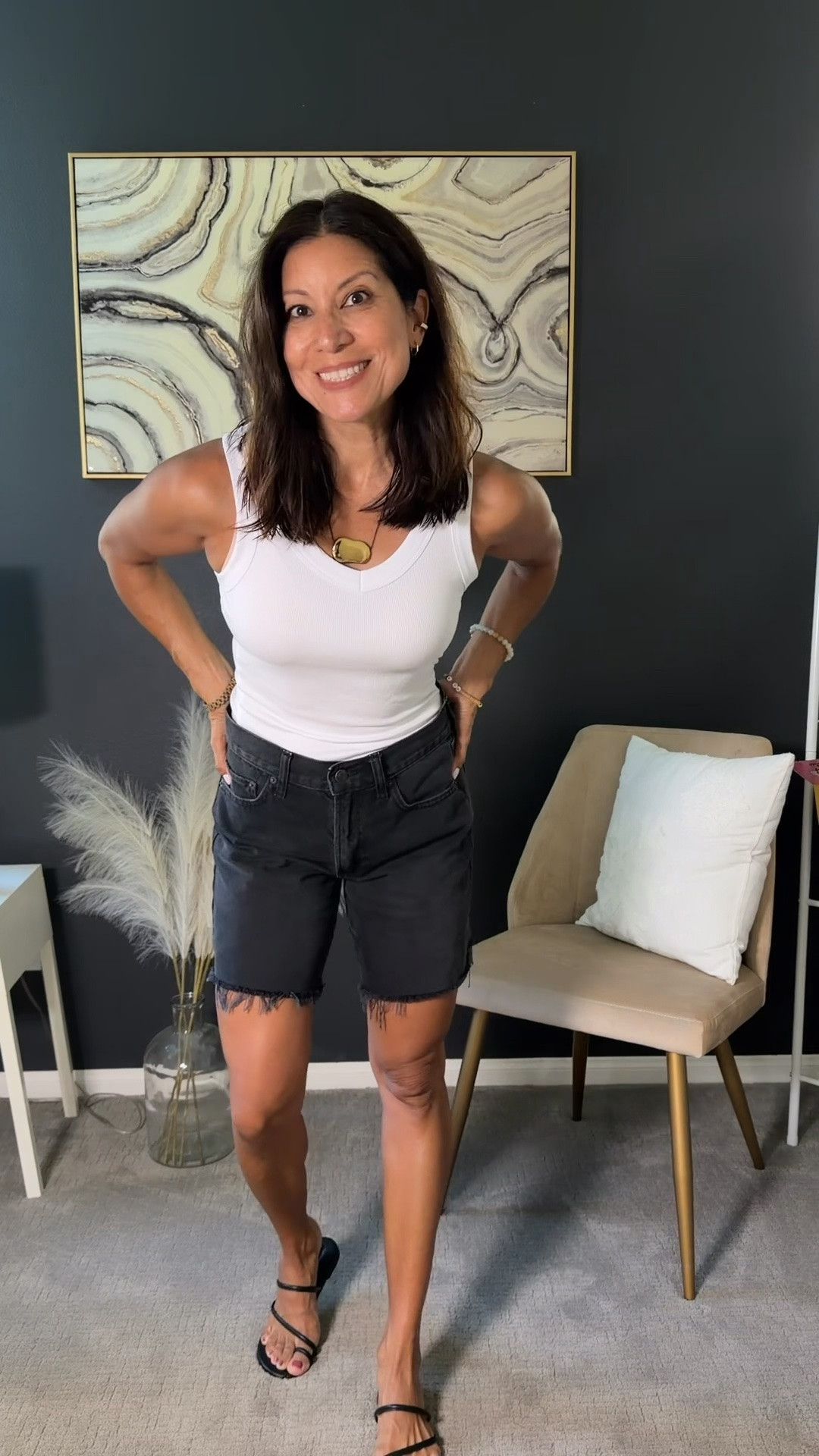 You’ll get the hype once you get the size right :) 

Wearing xs in bra - 32C 
Small tank 
Shorts 25

#LTKSeasonal #LTKPetite