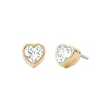 Michael Kors Women's Fashion Gold Brass Stud Earring, (Model: MKJ7792710) | Amazon (US)