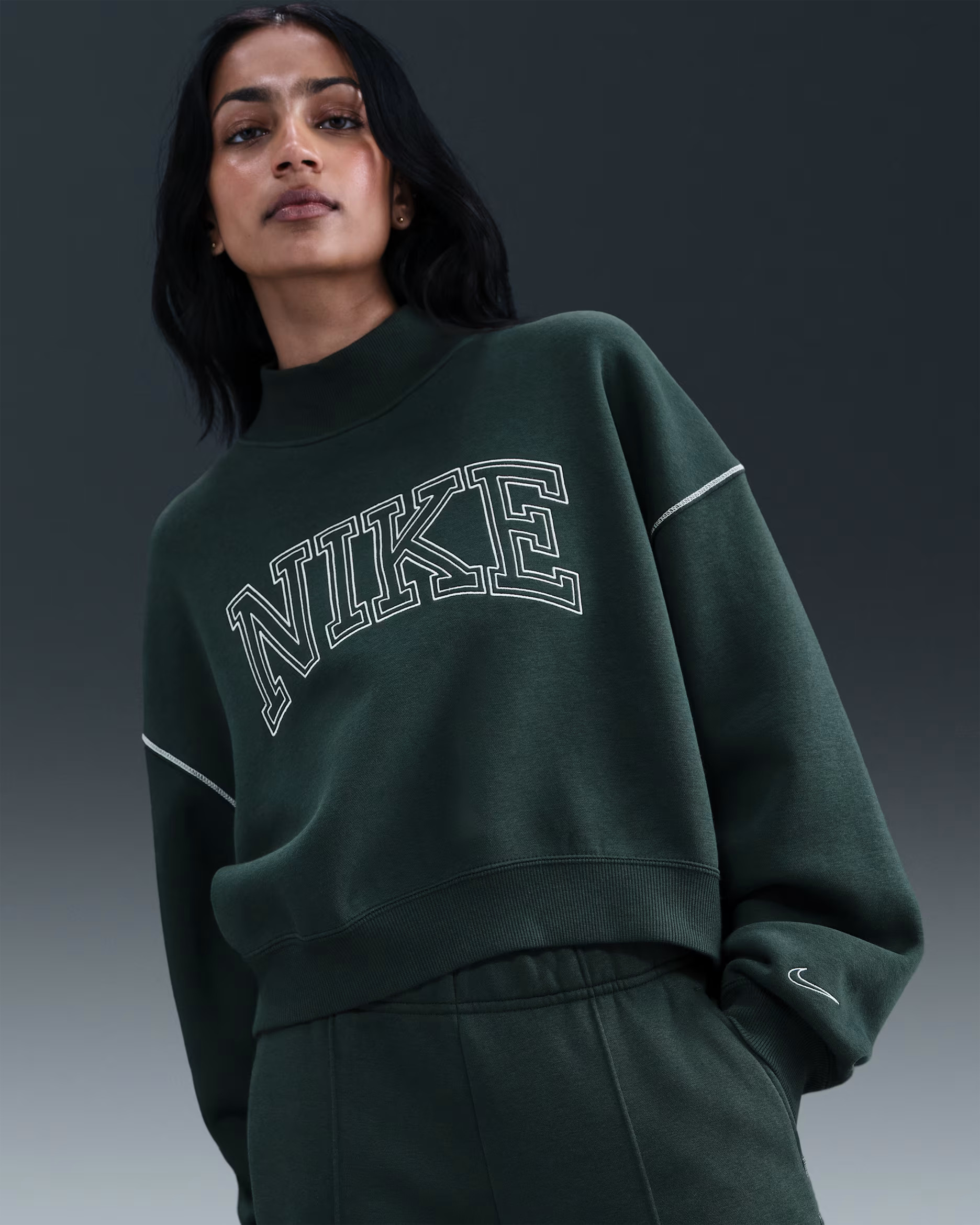 Nike Sportswear Phoenix Fleece Women's Mock-Neck Sweatshirt | Nike (US)
