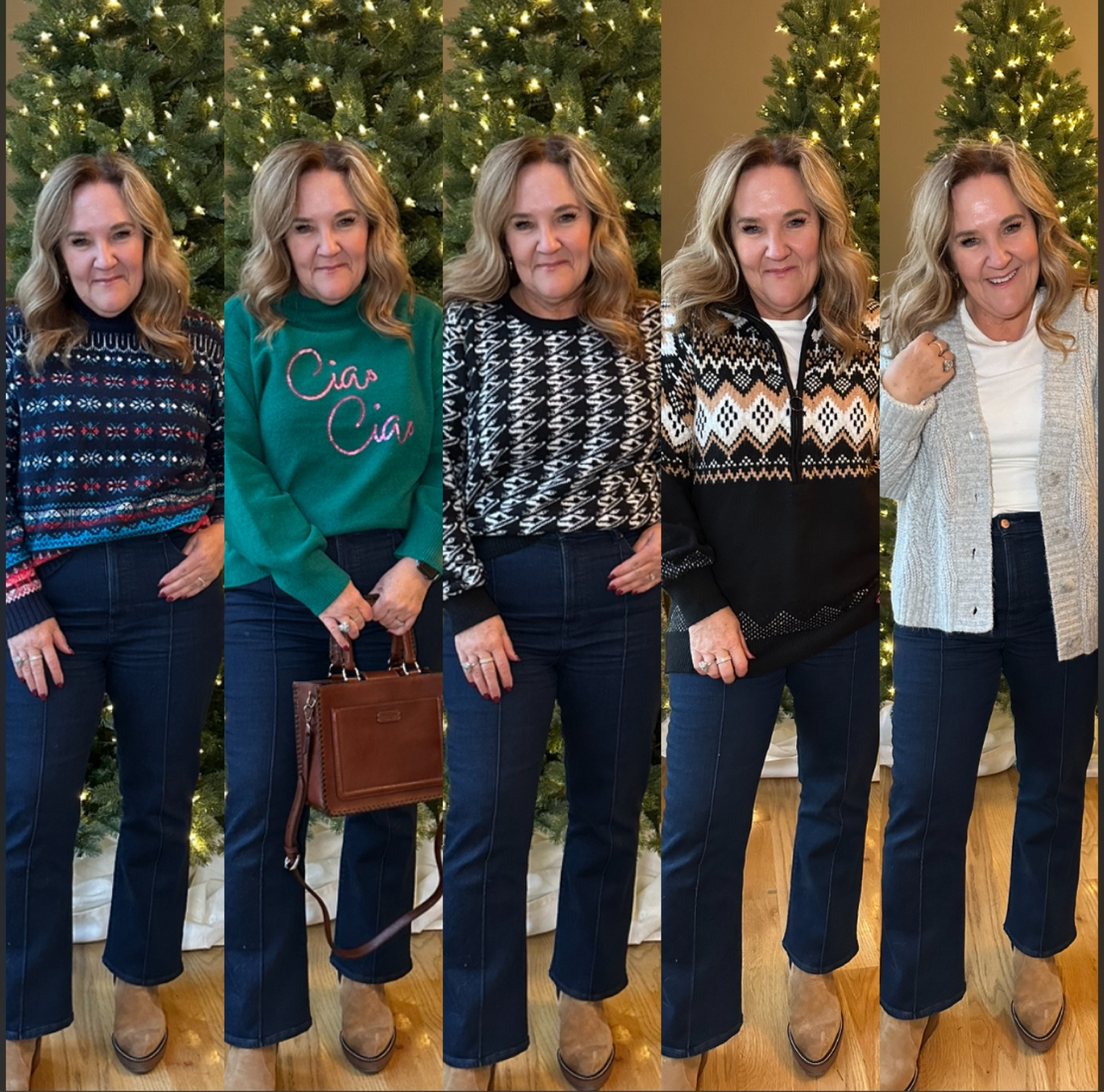 Sweaters all under $50. And the green one under $20! 

A great sweater, jeans, boots and a coat is your winter uniform. I’ll link a couple coats too. Some loft coats are only $89 for Black Friday! 

The boots are 30% off. They’re a wedge heel so really comfy. Size up 1/2!
Gifts for her, holiday outfits, loft target boots 

#LTKfindsunder50 #LTKover40 #LTKCyberWeek