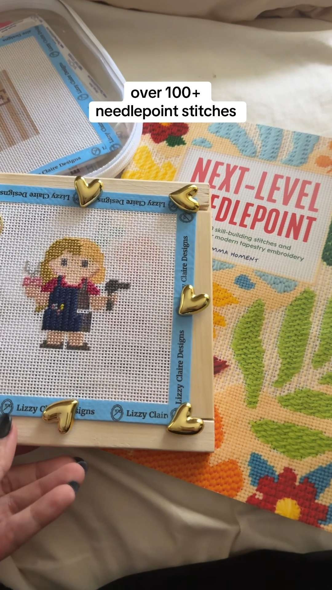 If you've been wanting a hobby that's equal parts creative and relaxing, this guide is such a good place to start. The modern designs and practical advice make needlepoint feel fresh instead of old-fashioned. 

 #LTKdayinmylife #LTKmomlife #LTKvlog