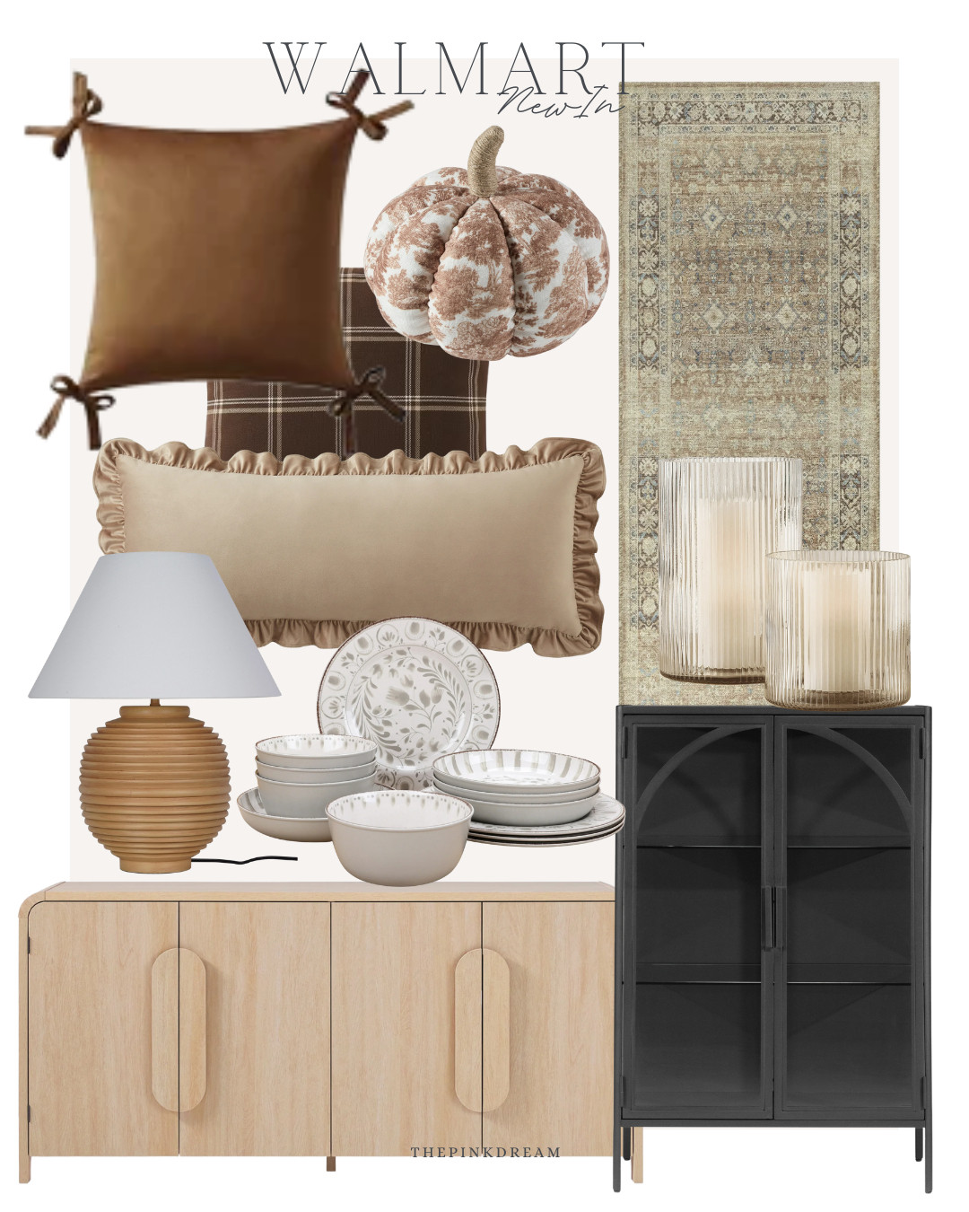 Walmart new arrivals, walmart fall decor, walmart fall pillows, walmart cabinets  

 