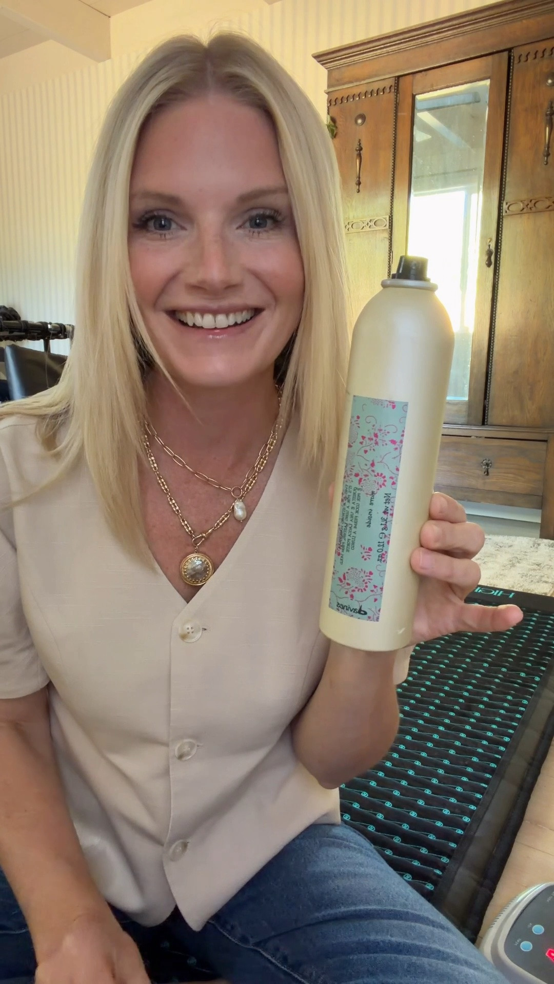 I’ve used this Davines hairspray for years, and it’s so much more than a hairspray. It’s become my signature scent. It gives flexible hold without feeling stiff, but honestly, I’d buy it for the smell alone. Completely obsessed. 🤍

#LTKgrwm #LTKBeauty #LTKOver40