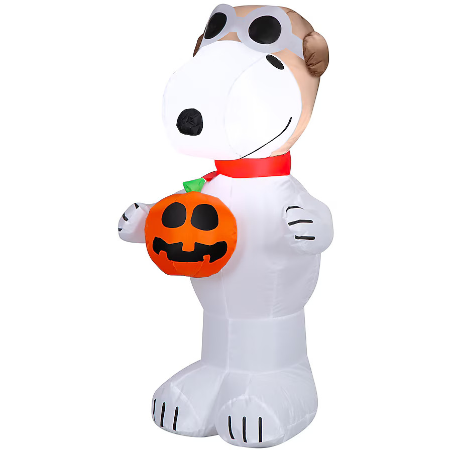 Peanuts 3-ft Snoopy Flying Ace Inflatable | Lowe's