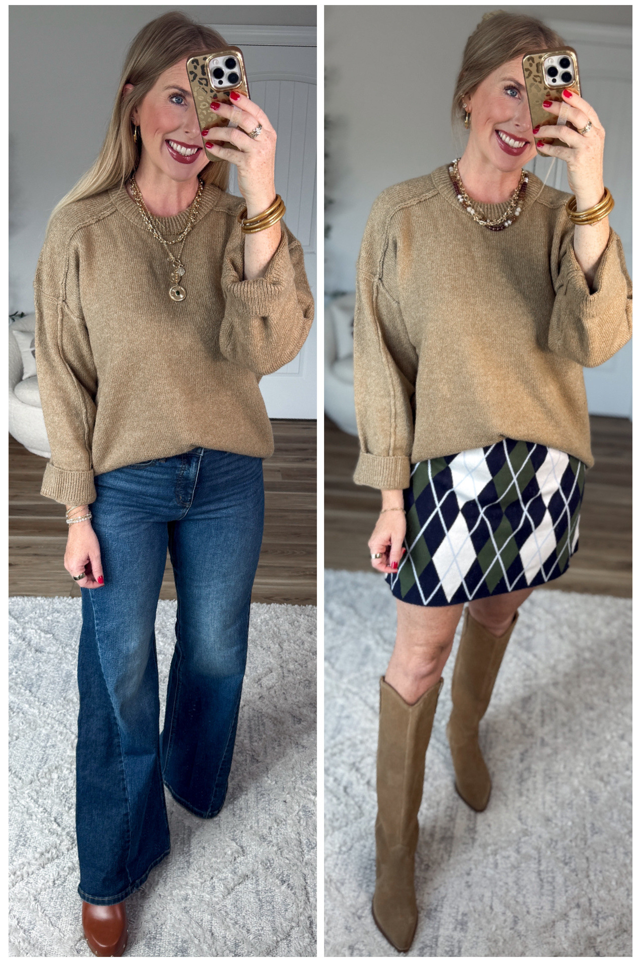 2 ways to style this oversized sweater from Walmart!

#LTKootd