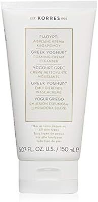 Amazon.com: KORRES Greek Yoghurt Foaming Cream Cleanser, 5.7 fl. oz.: Korres: Luxury Beauty | Amazon (US)