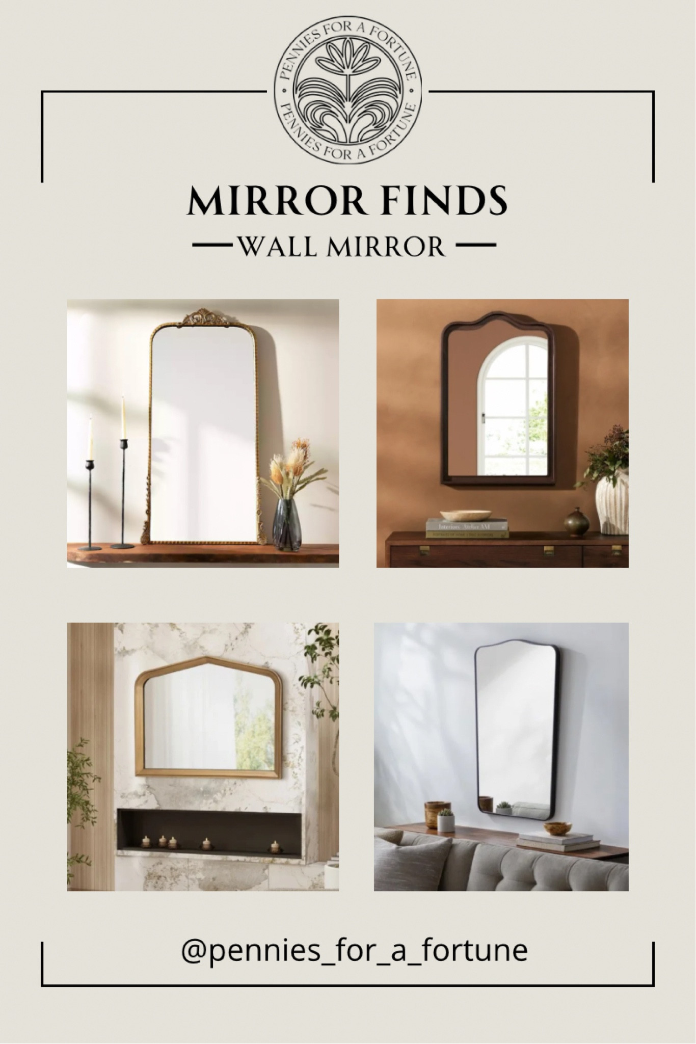 Some beautiful mirror finds for your wall, each design is fit for any aesthetic
Ltk sale alert, ltk home, mirror finds,  style tip, decor finds

#LTKSaleAlert #LTKHome #LTKStyleTip