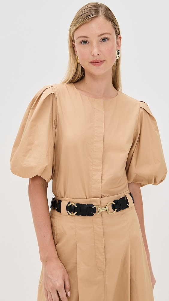 Liza Puff Sleeve Shirt | Shopbop