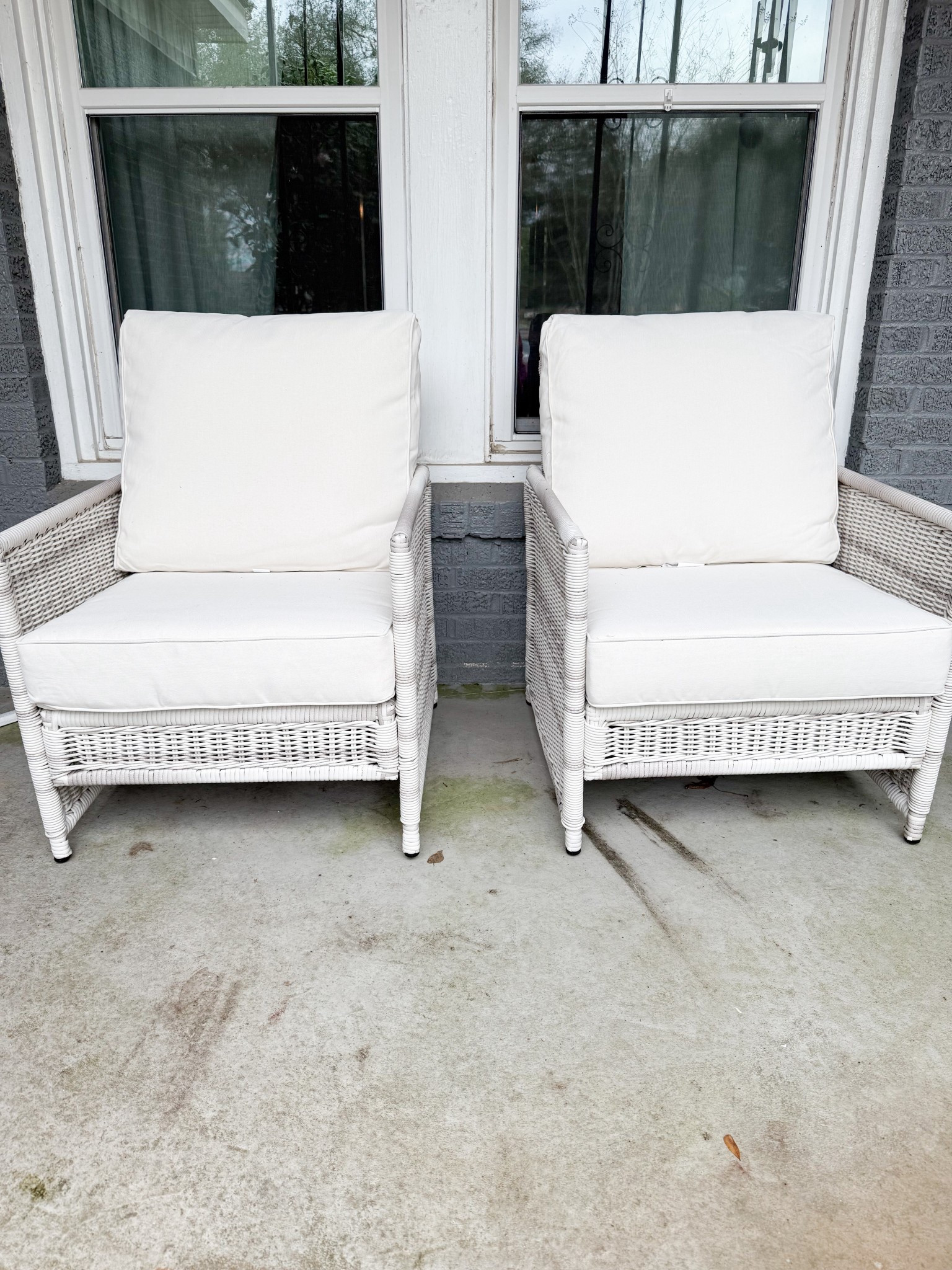 The comfiest patio chairs for your porch! #outdoorfurniture #patiofurniture #walmartoutdoor #walmart #walmartfurniture 

#LTKHome