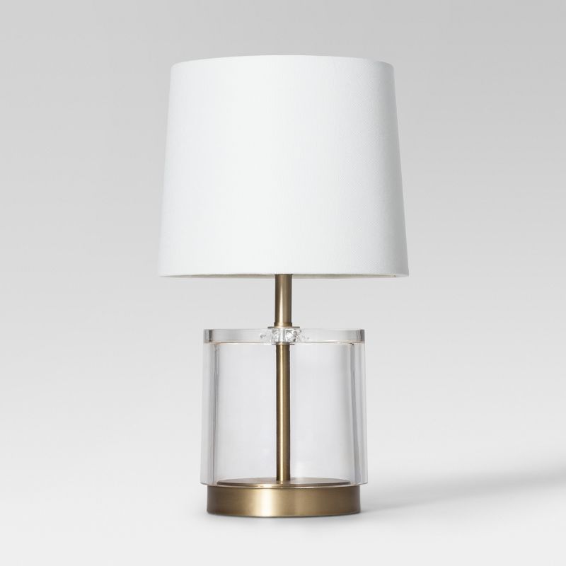 Modern Acrylic Accent Lamp Brass - Project 62™ | Target