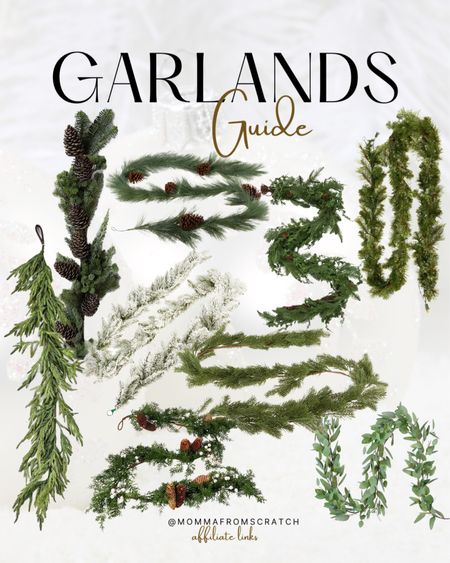 Holiday Christmas garland guide! Flocked garlands, real touch garland, Norfolk pine garland, my Texas house garland 

#LTKHoliday #LTKfindsunder50 #LTKHolidaySale