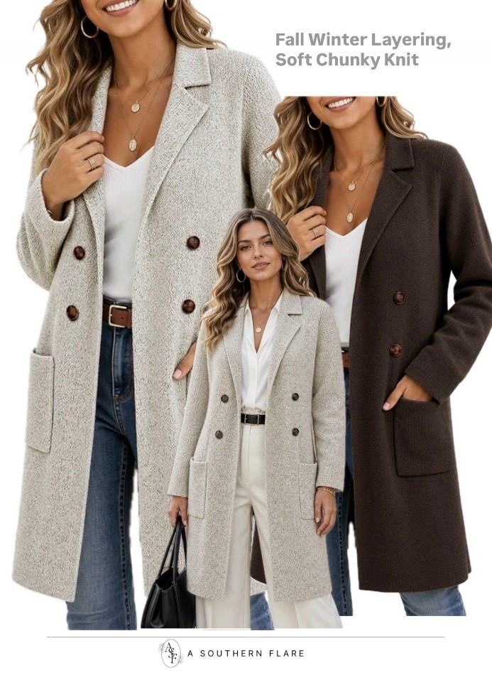Layer up in style this fall! Check out these cozy cardigans perfect for any occasion. #FallFashion #LayeringEssentials
