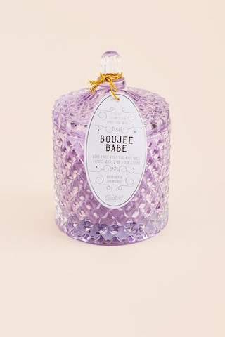 Boujee Babe Leather & Diamonds Candle 12oz - francesca's | Francesca's