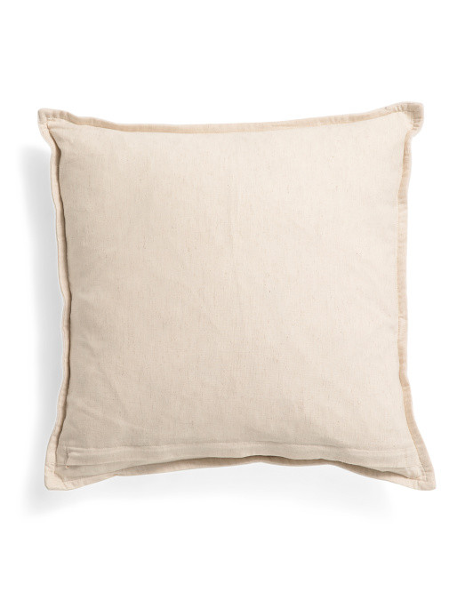 22x22 Velvet Feather Filled Pillow | TJ Maxx