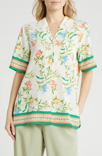 Scarf Camp Shirt | Nordstrom Rack