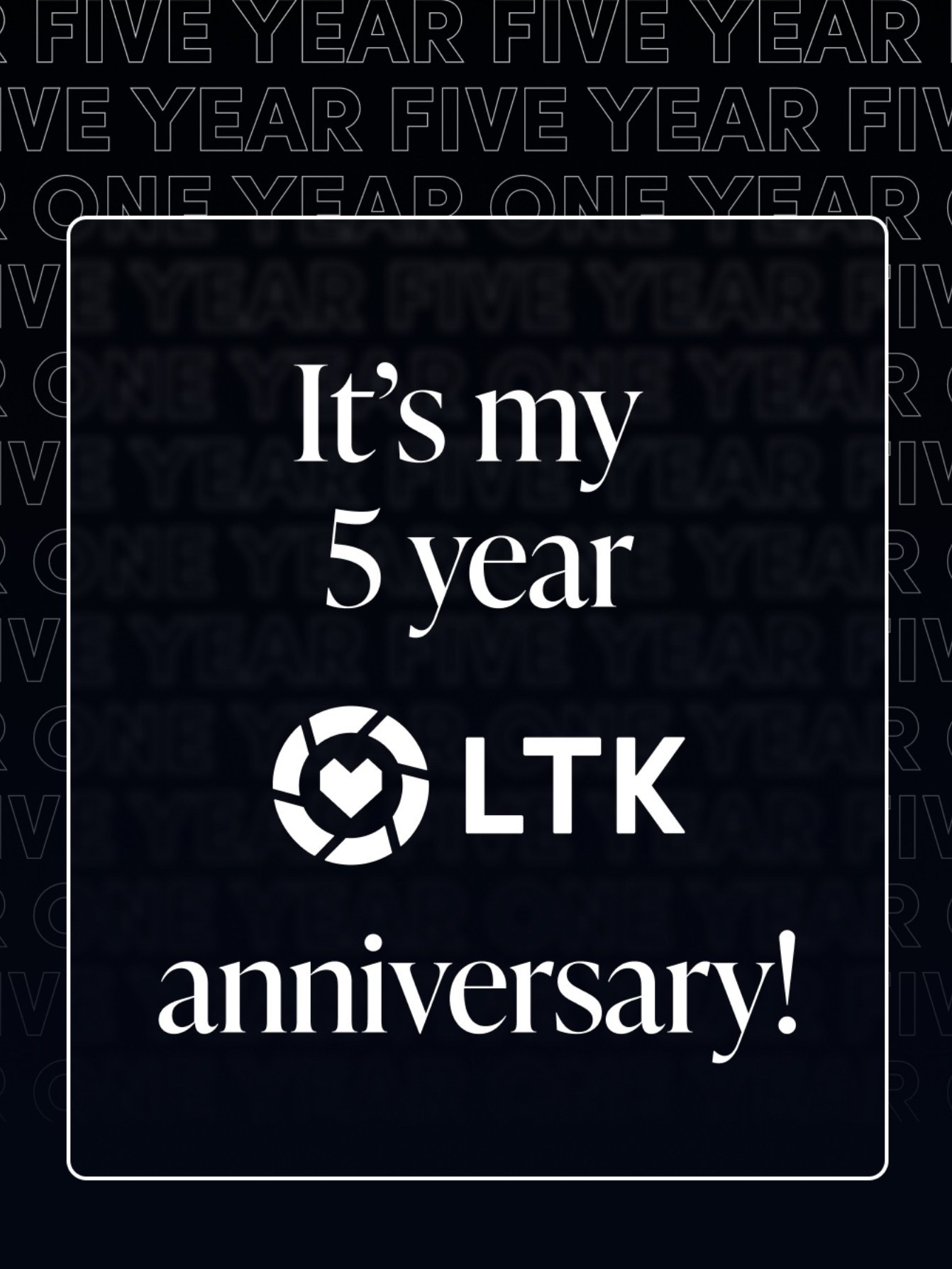 Oh my gosh! I can’t believe I started my LTK 5 years ago! That’s insane!! Thank you all for all the support! 💕
#anniversary 

#LTKdayinmylife
