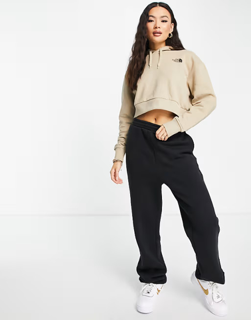 The North Face Trend cropped hoodie in beige Exclusive at ASOS | ASOS (Global)