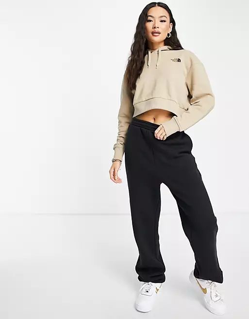 The North Face Trend cropped hoodie in beige Exclusive at ASOS | ASOS (Global)