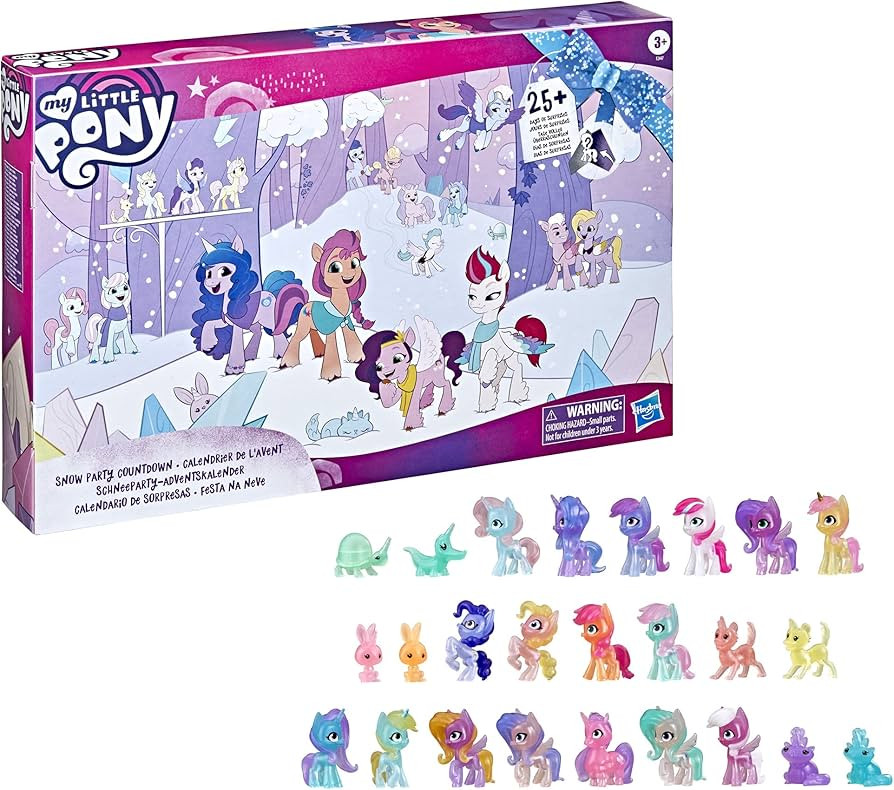 My Little Pony: A New Generation Movie Snow Party Countdown Advent Calendar Toy for Kids - 25 Sur... | Amazon (US)